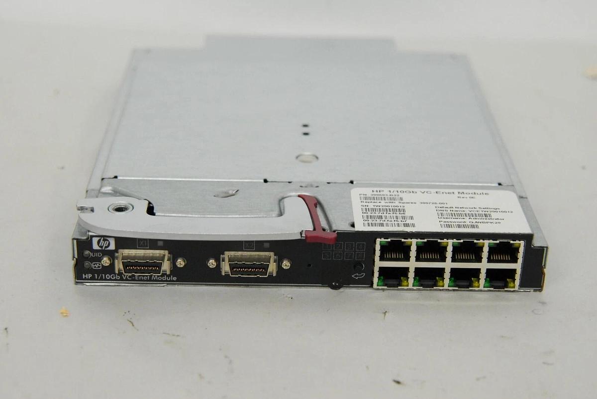 Used HP 399593-B22 1/10Gb VC-Enet Module