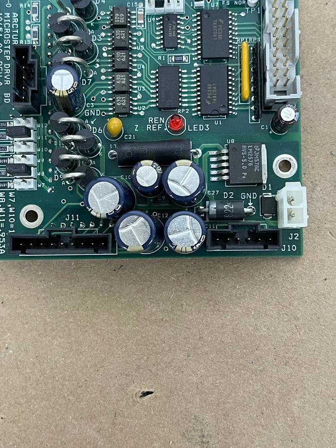Used Arcturus Microstep DRVR BD 10651-00 Driver Board (Arcturus Veritas 704)