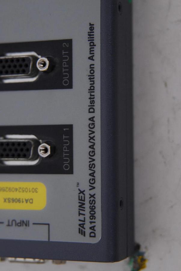 Used Altinex DA1906SX Distribution Amplifier
