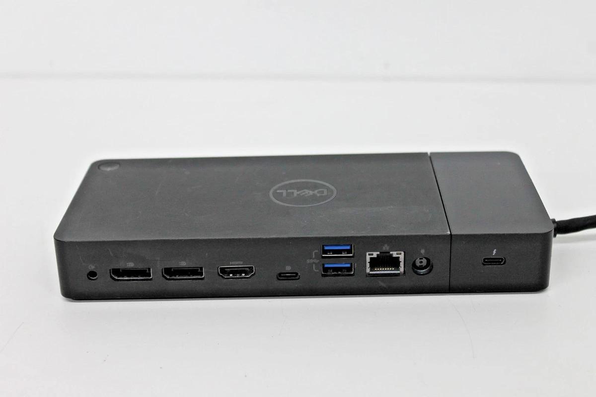 Used Dell Thunderbolt WD19TB Docking Station  with Power Supply