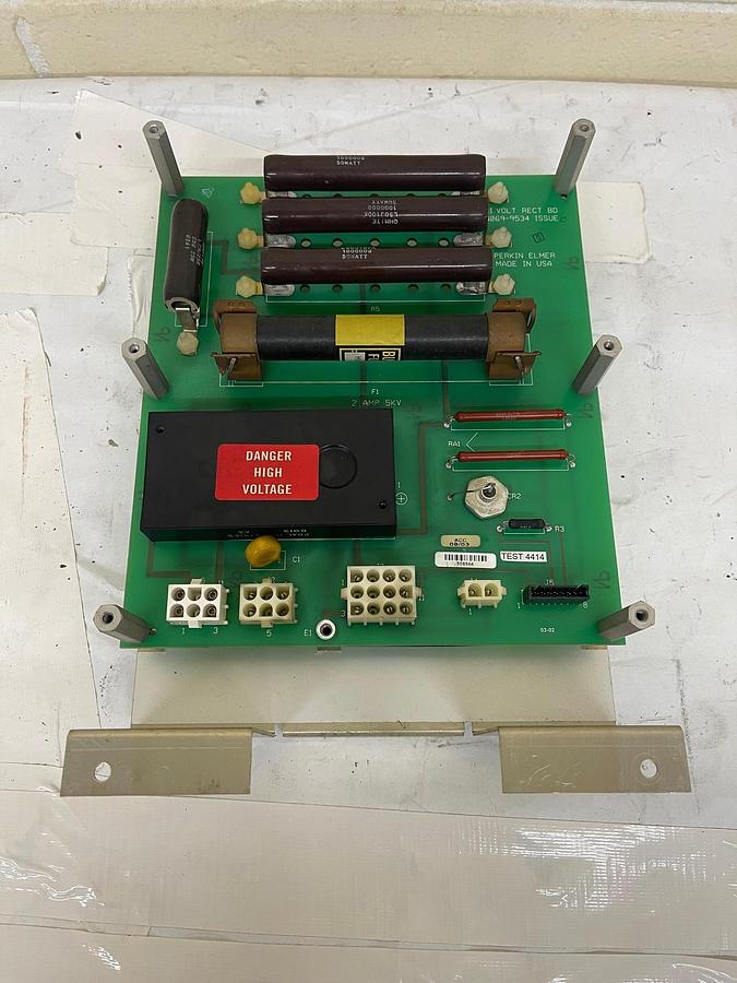 Used Perkin Elmer N069-9534 HI VOLT RECT BD