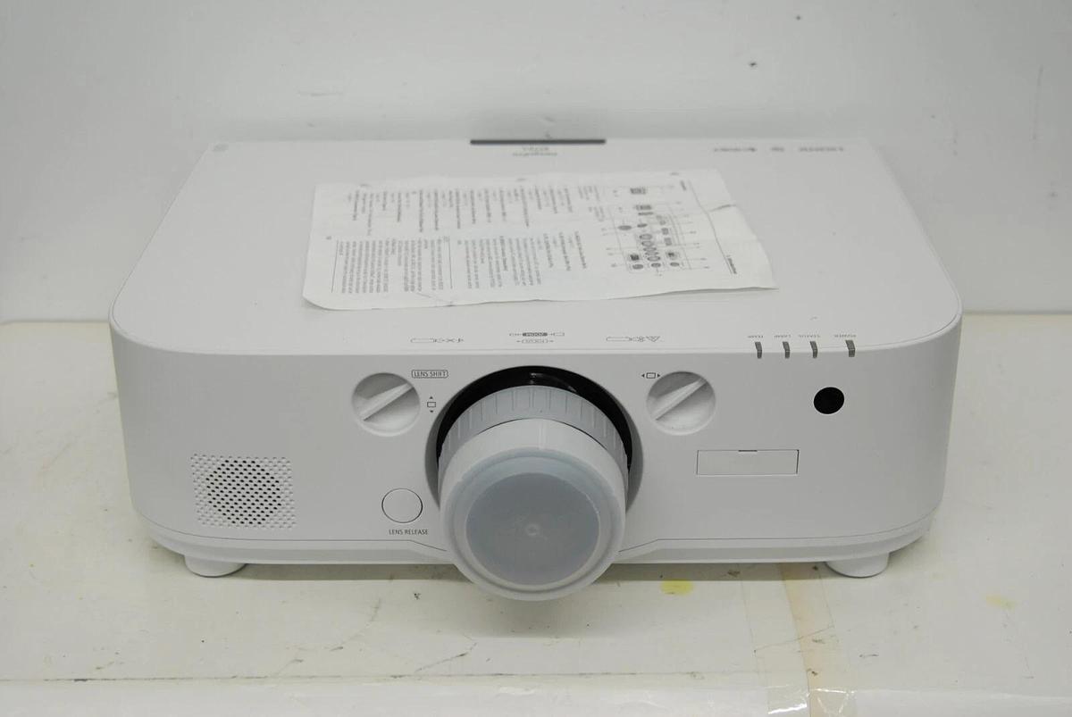 Used NEC NP-PA722X Dukane ImagePro 6772-L Multimedia Projector W/ NP13ZL Lens -TESTED