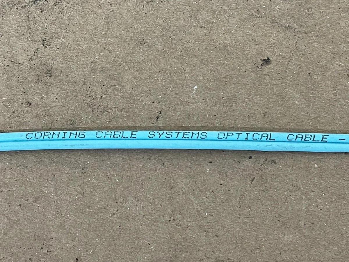 Used Corning Cable Optical 04/2017, 12549882, 2 MM50 0M3, TB2, by the foot