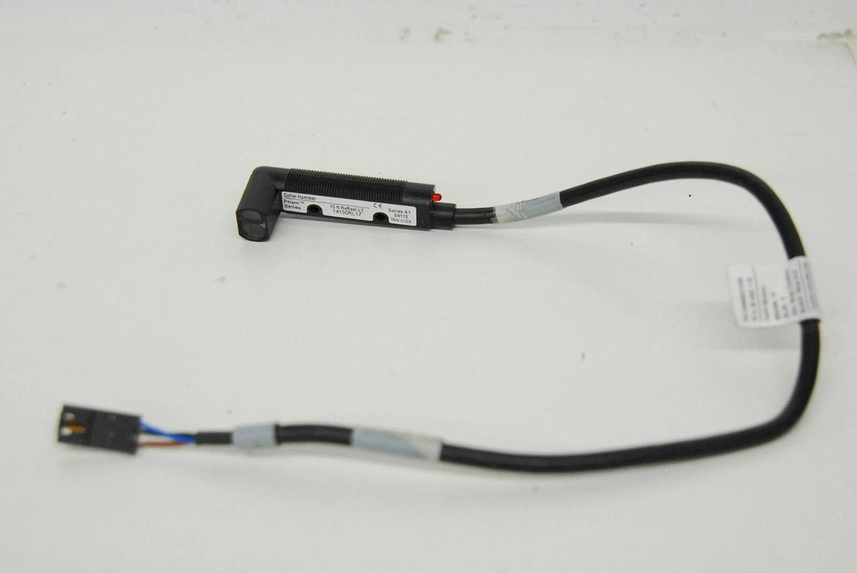 Used Cutler Hammer 14150RL17 Prisim Series A1 Photoelectric Sensors 15ft Reflex LT