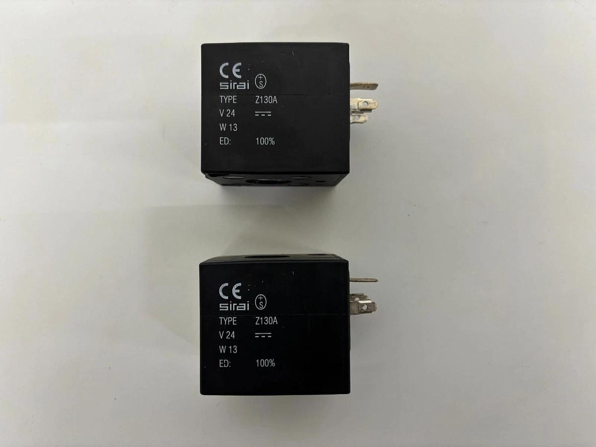 Used ASCO Sirai SCH284B014 Solenoid LOT OF 2