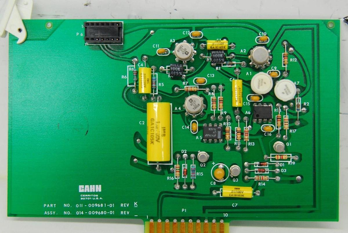 Used Cahn 011-009681-01 014-009680-01 Power Board (C-35 Microbalance)