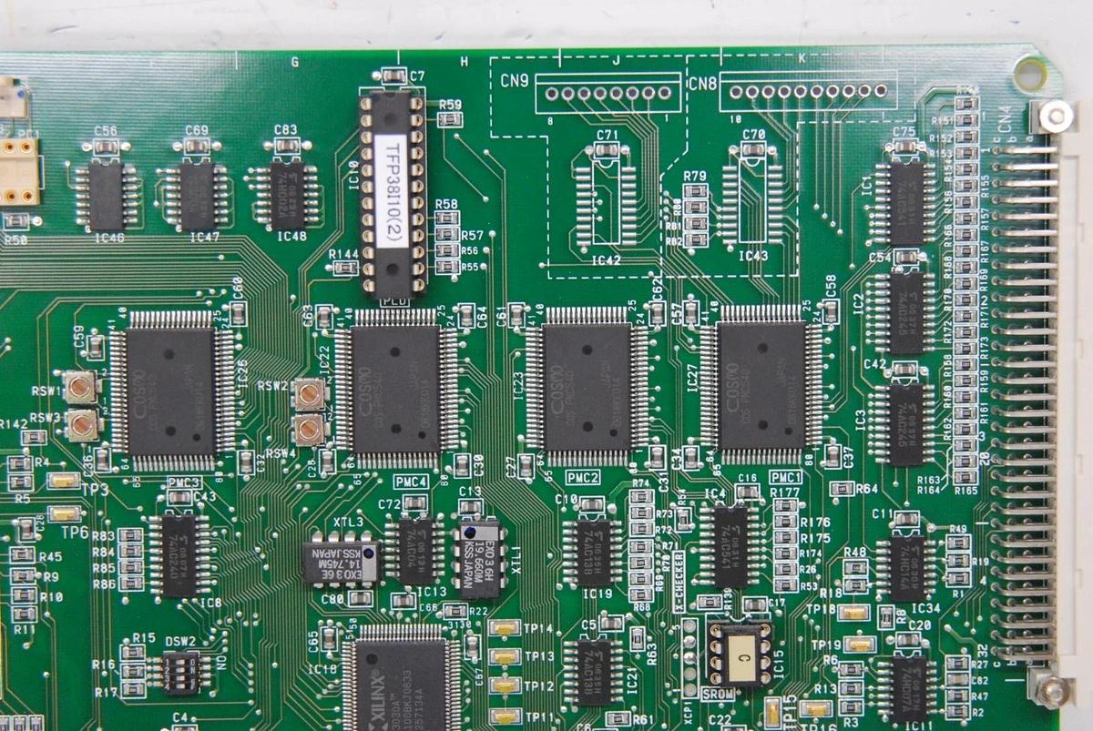 Used Rigaku A308-38-1D(6) 5270L831 CPU2-TF Circuit Board - Ultima-III