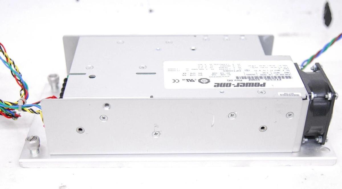 Used Power-One PFC375-4200F Power Supply 85-250VAC 50/60Hz 6.0A 5/12/24V