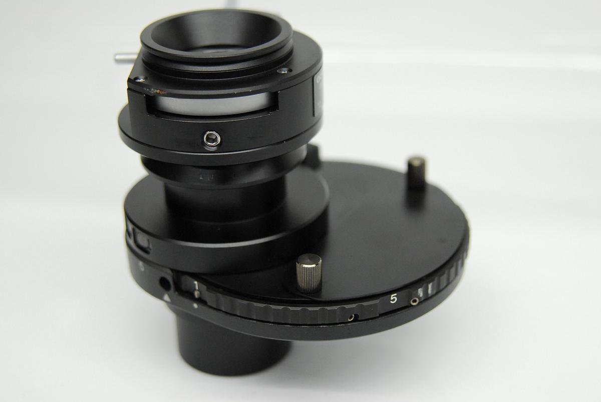 Used Olympus IX-LWUCD LWD Condenser W/ IX-LWPO POL Attachment