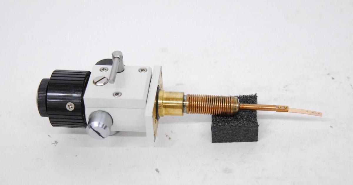 Used JEOL Condenser Lens Aperture Assembly from JEOL JEM 1230 TEM Electron Microscope