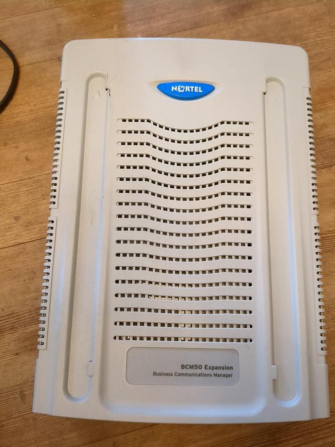 Used Avaya Nortel BCM 50 BCM50 R5  NT9T6505E5, with DSM 32+ card