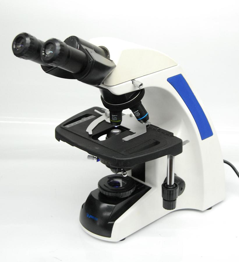 Used Walter Binocular Compound Microscope 4/10/40x Objectives - AmScope T720 Style