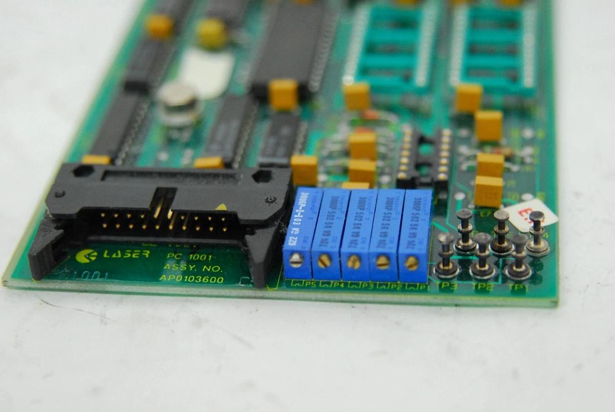 Used Laser Industries PC-1001 AP0103600 5241400000 Control Board - Sharplan 1020