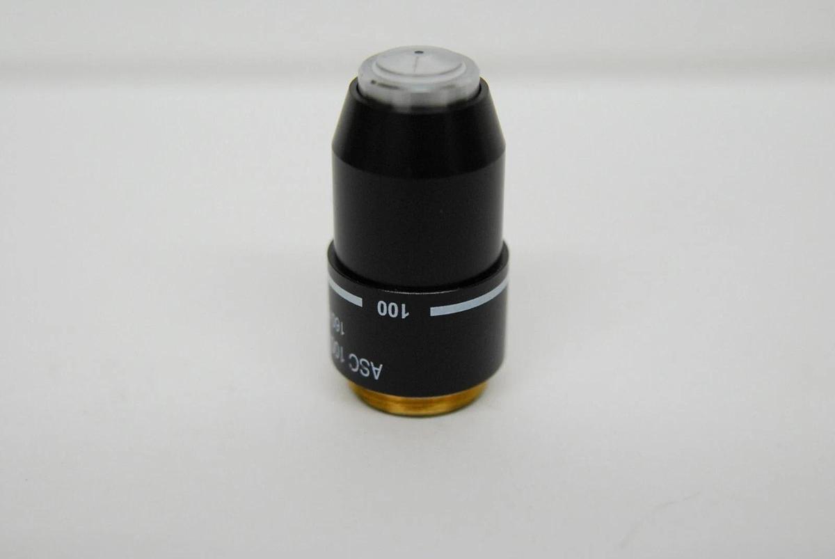 Used ASC 100/1.25 OIL 160/0.17 Objective Achromatic Super Contrast