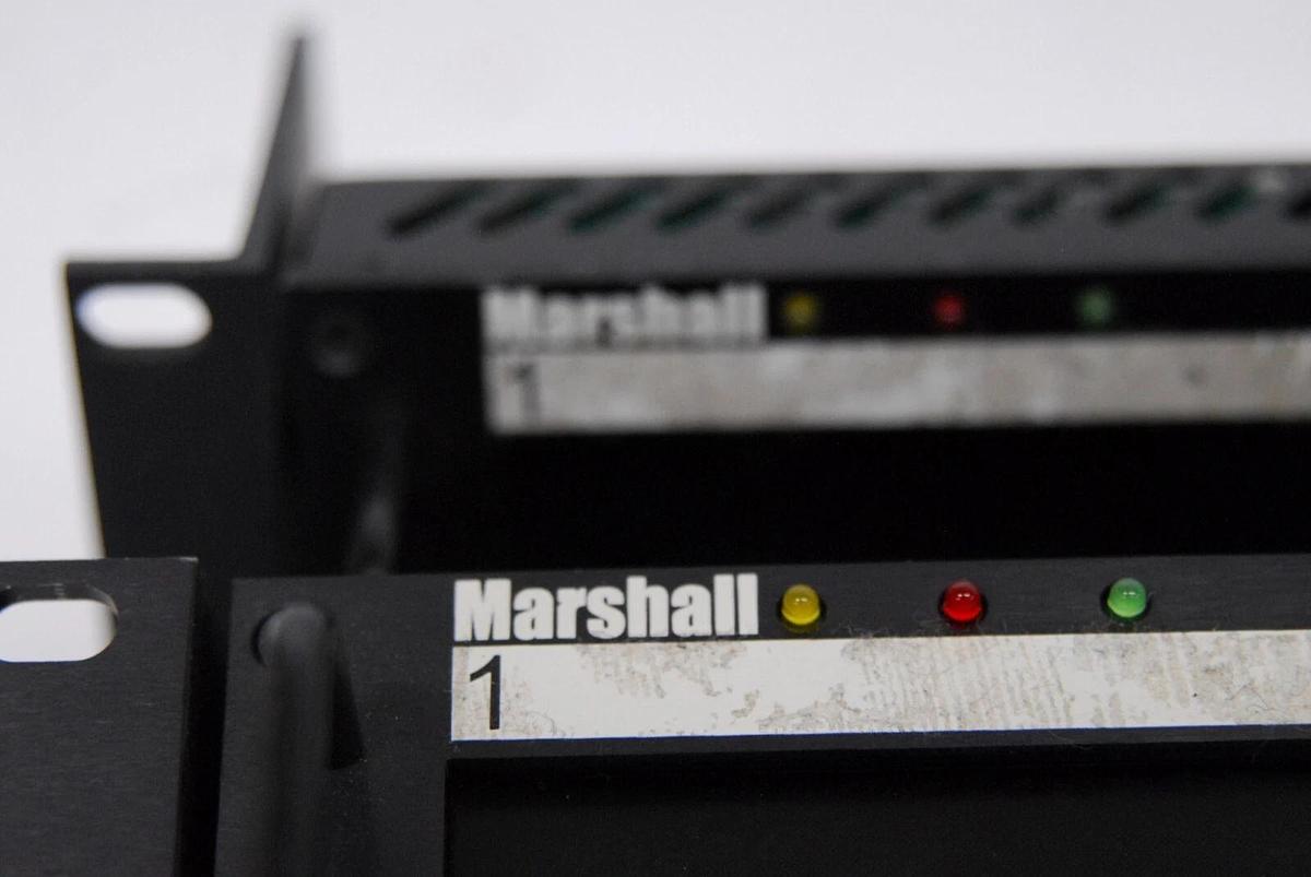 Used Marshall V-R44P 4" Quad LCD 2RU Rack Mountable Monitor - Lot of 2