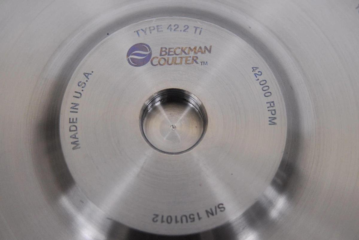 Used Beckman 42.2 Ti Fixed-Angle Titanium Rotor (42,000 RPM, 72 x 230 µL)