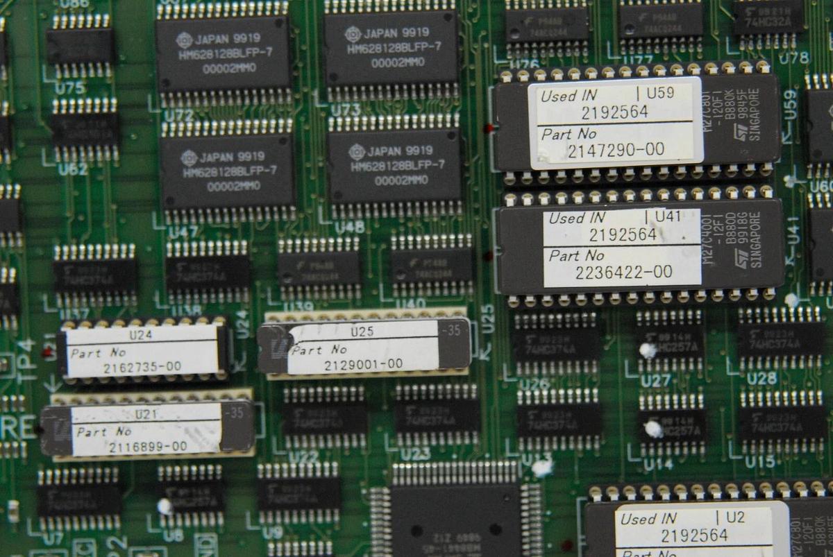 Used GE GEYMS DOPC2 2192564 2123311 Doppler and CFM Middle Processor (GE LOGIQ 400)