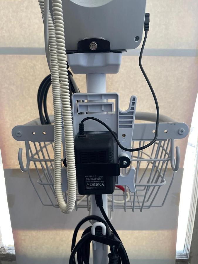 Used Welch Allyn 42MTB Vital Signs Monitor w/ Stand, Accessories