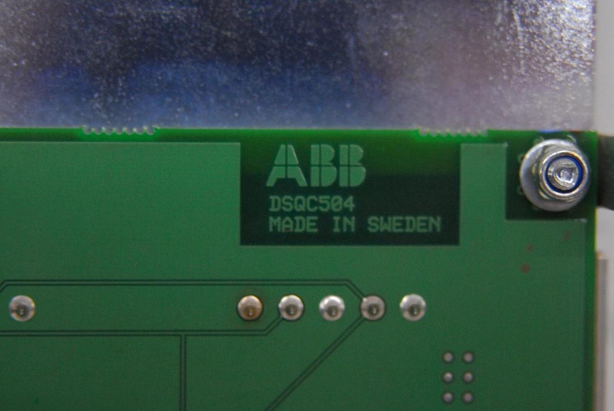 Used ABB DSQC 504 Base Connection Unit 3HAC5689-1, PN: 93-41-09