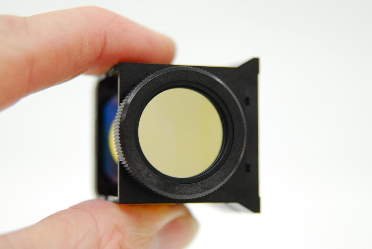 Used Nikon 96311 B-2E/C C86597 Microscope Fluorescence Filter Cube (TE2000-E)