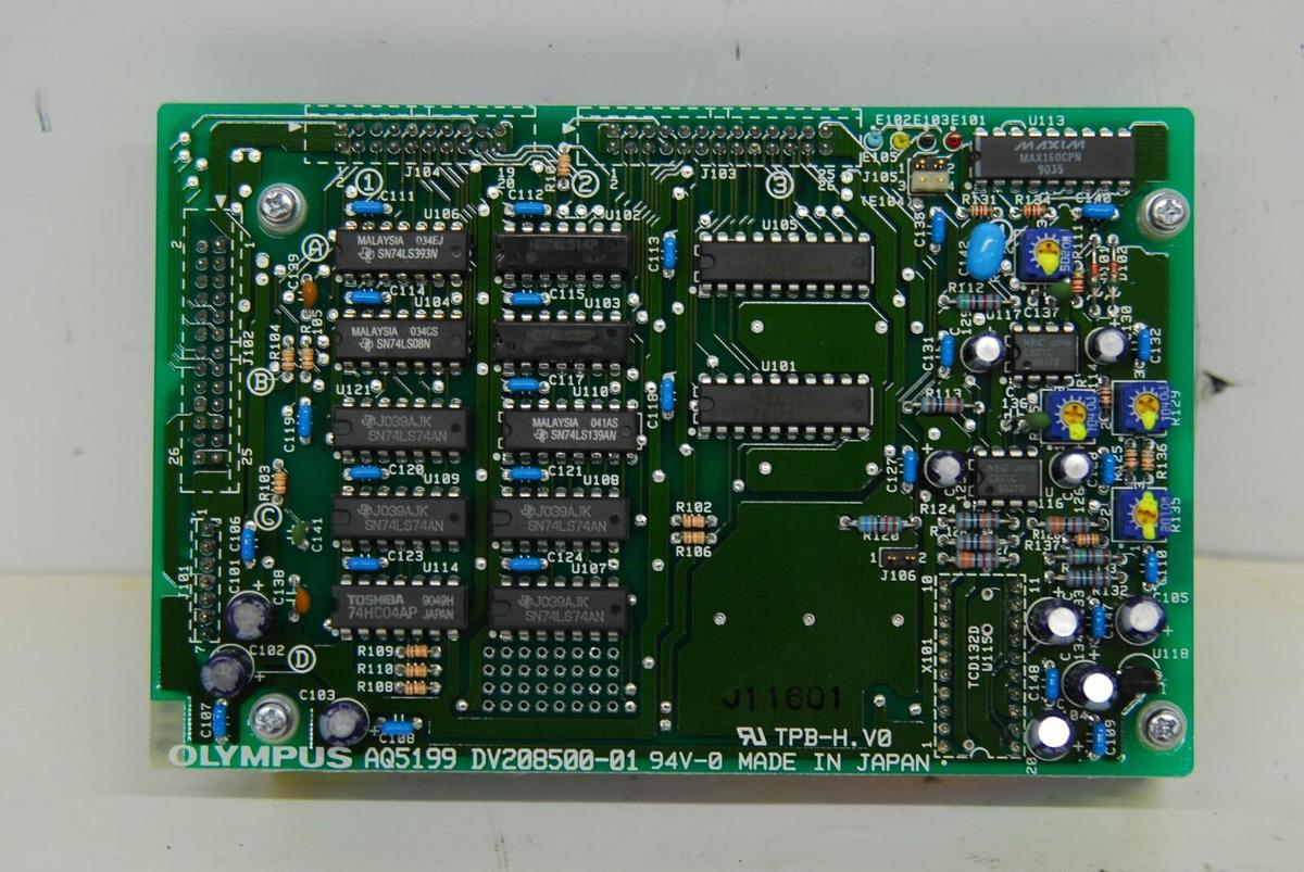 Used Olympus DV208500-01 AQ5199 Board (from Vanox AHBS3)