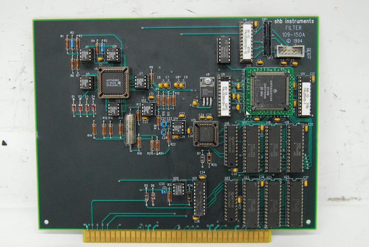 Used SHB Instruments 109-150A Filter Board - 109 Hysteresis Loop Tracer