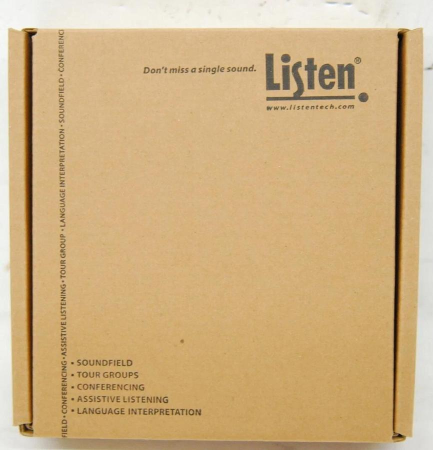 Used New Listen Technologies LA-166 Neck Loop (Telecoil Hearing Aids, Hands-Free)