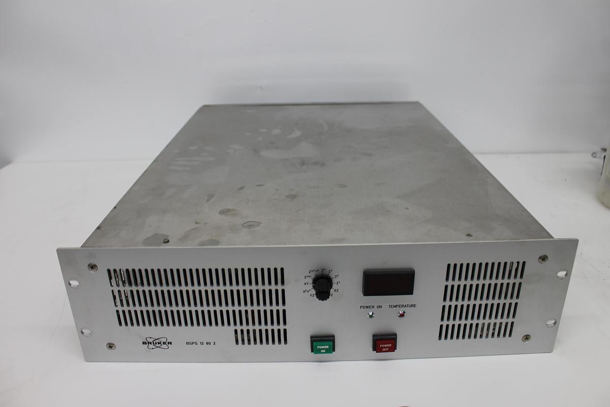 Used Bruker BSPS 12-80-2 Shim Power Supply [BioSpin MRI]