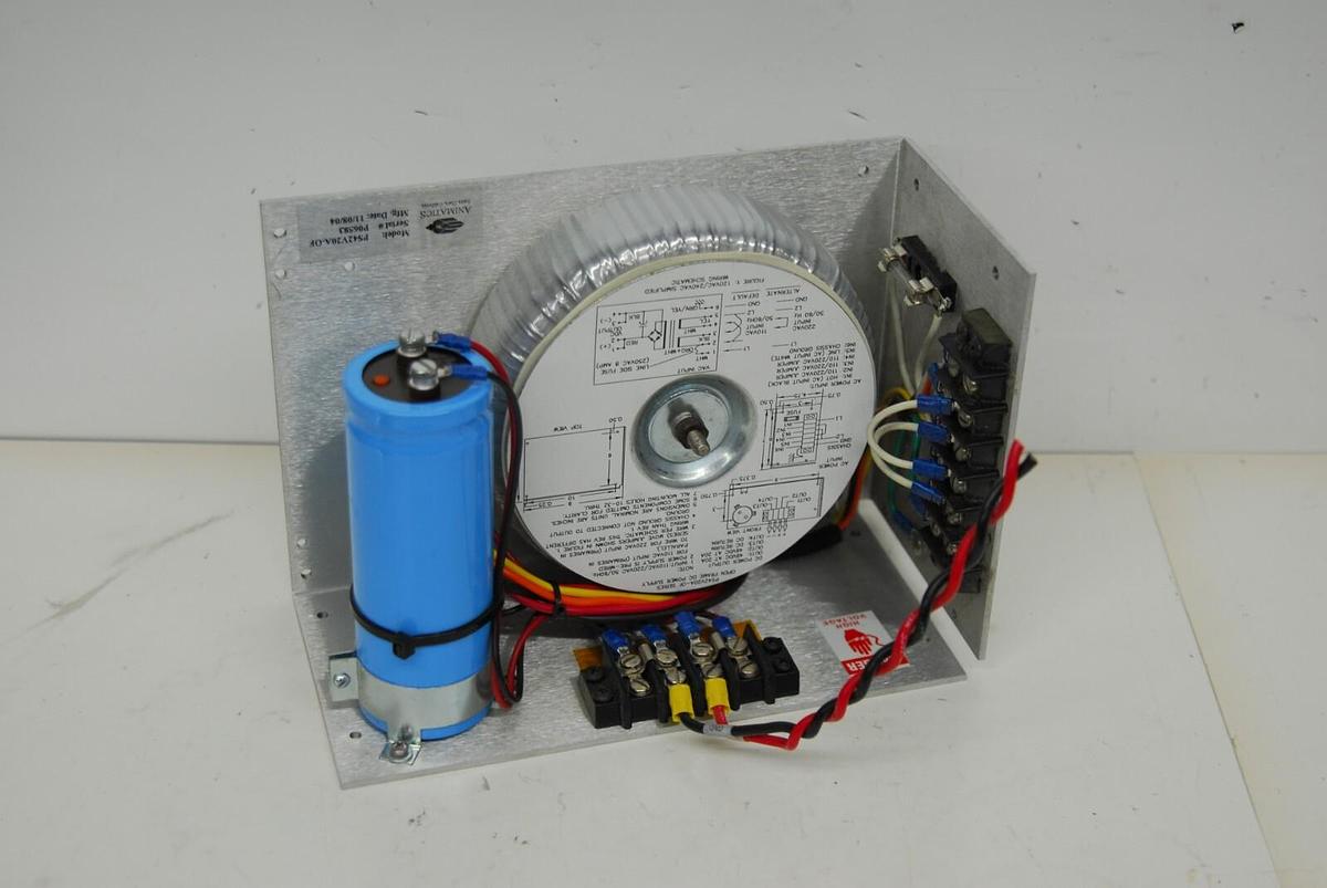 Used Animatics PS42V20A-OF Power Supply (IN: 110/220VAC, OUT: 48VDC @ 20AMP)