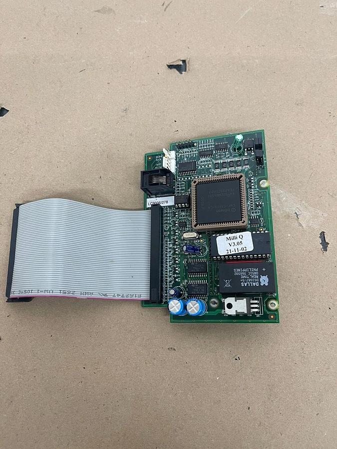 Used Millipore PF07520/A Display Board from Milli-Q A10 Water Purifier