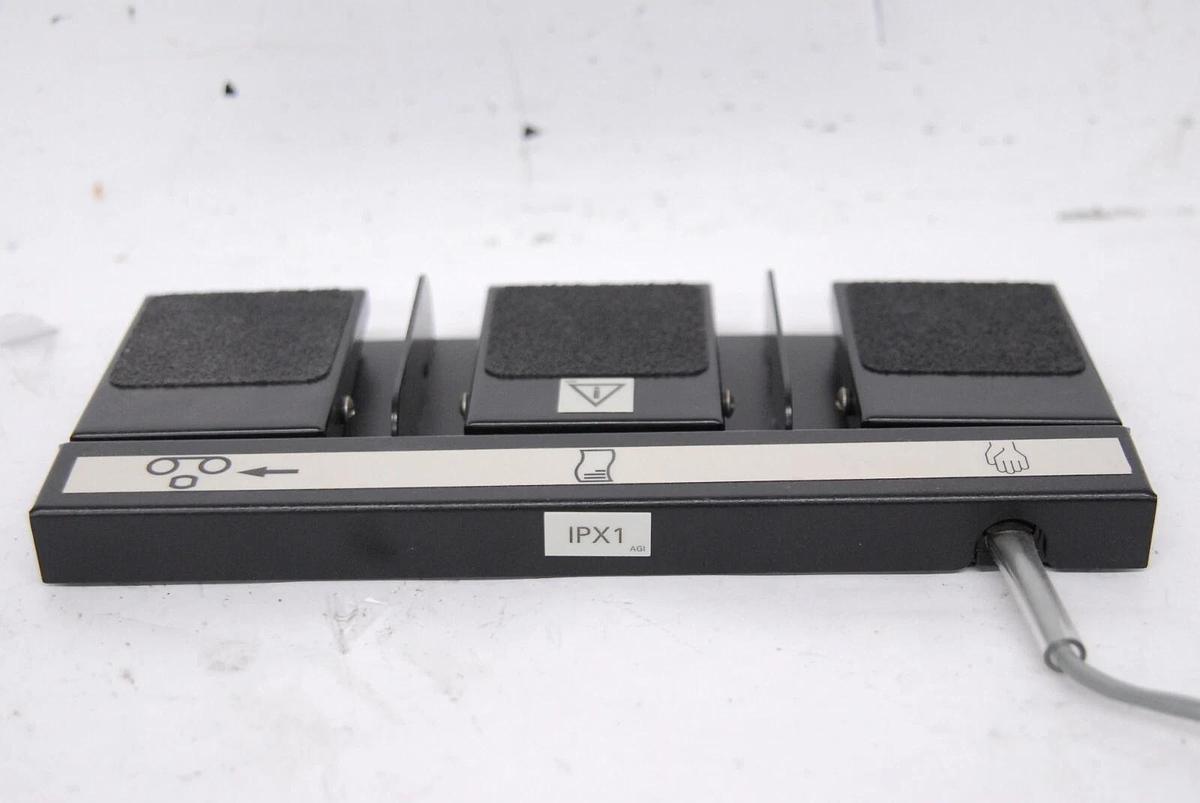 Used AGI IPX1 3 Pedal Foot Switch - Aligent SONOS 5500