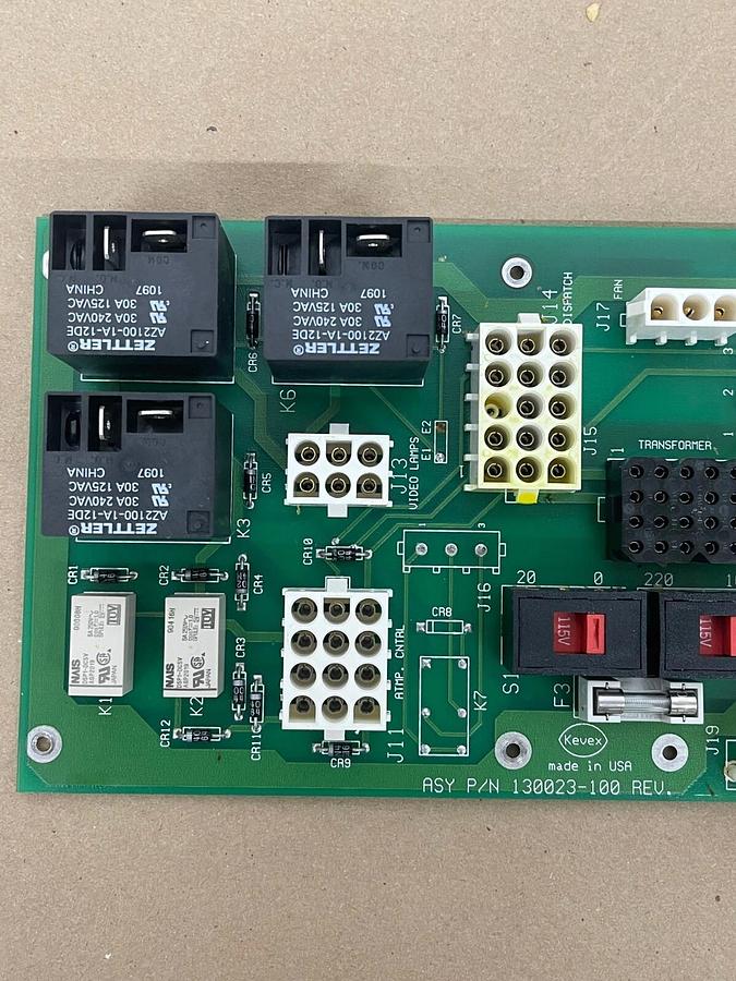 Used Kevex 030023-100 Circuit Board /From Omicron Spectrometer 954
