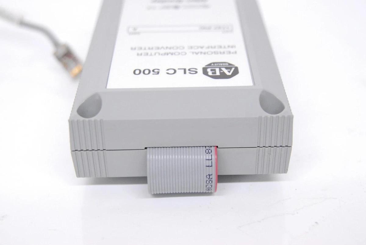 Used Allen-Bradley SLC 500 1747-PIC Personal Computer Interface Converter W/ 1747-C10