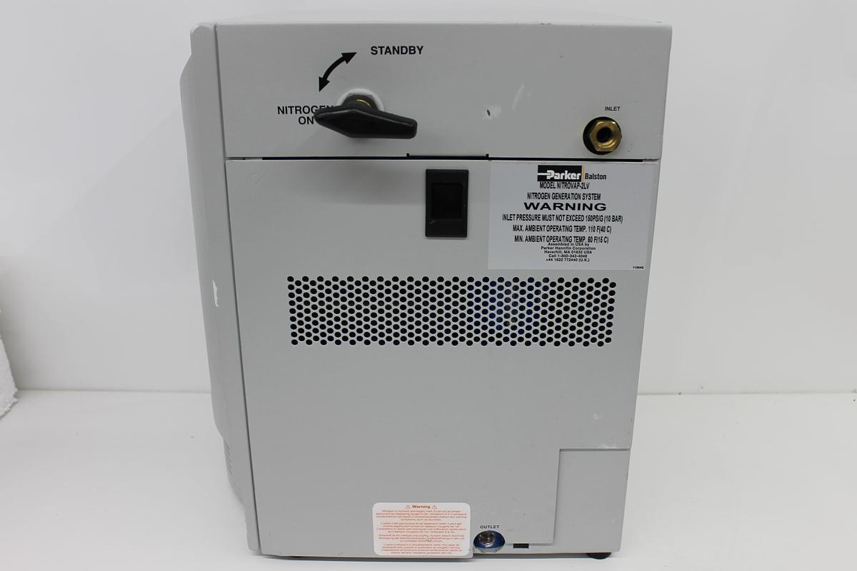 Used Parker Balston Nitrovap 2LV Nitrogen Generation System