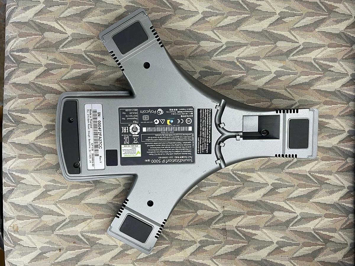 Used Polycom Soundstation IP 5000 Conference Phone VOIP