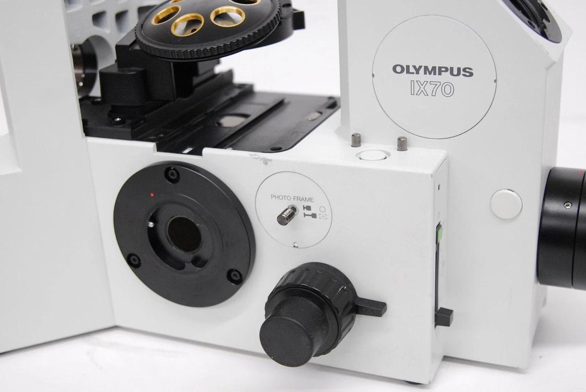 Used Olympus IX70 IX70-S8F2 Inverted Microscope Base - Working