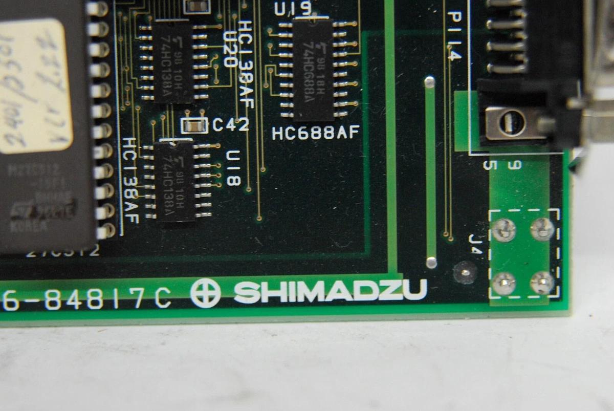 Used Shimadzu CPU UV-1600 206-84816-91 206-84817C Control Board - UV-2401 PC
