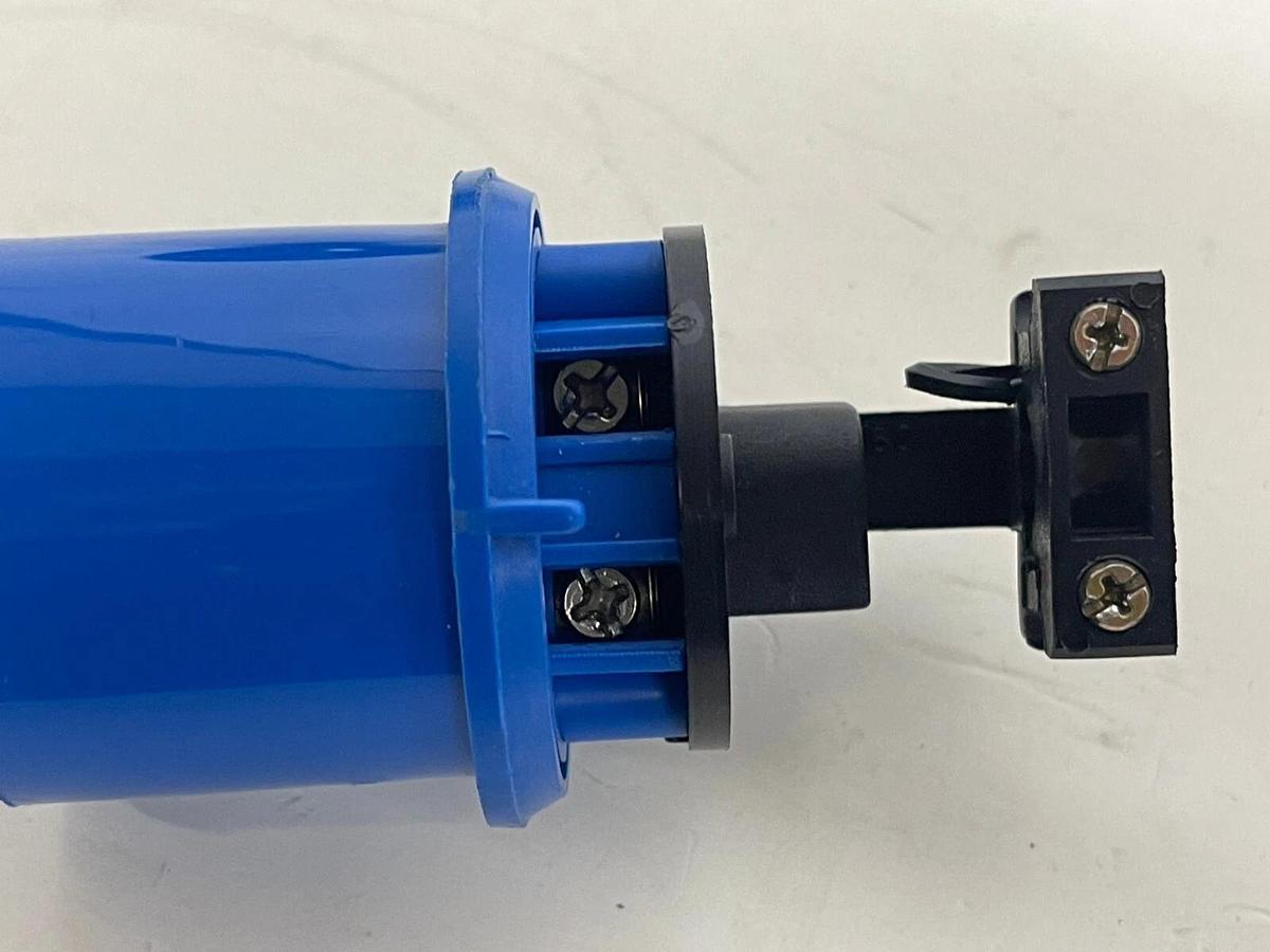 Used Hubbell C320P6SVL C-Iec Heavy Duty Plug (2 Pole, 3 Wire, 20 amp, 250V)