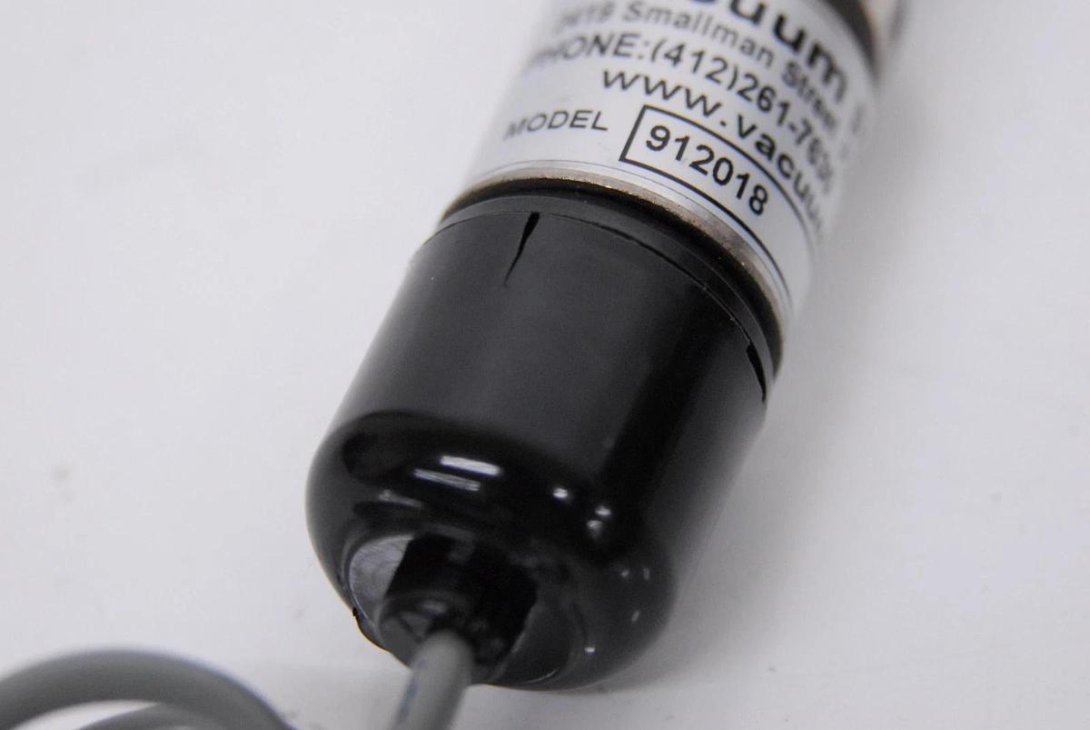 Used Vacuum Research 91208 Pirani Gauge Sensor (100 mTorr, 3/4 in. Smooth Tubulation)