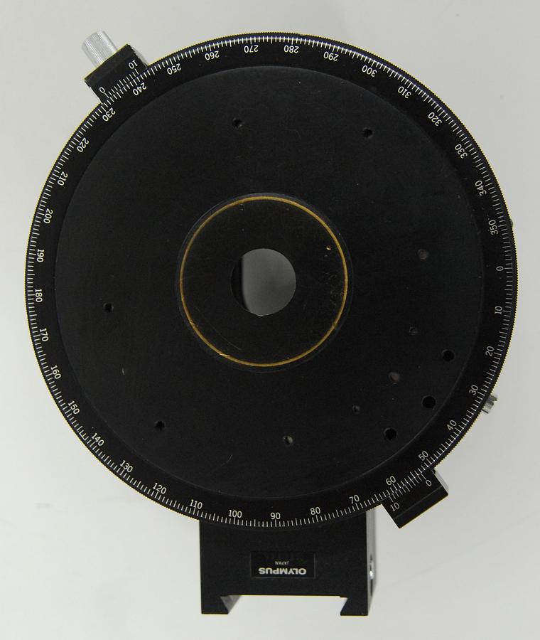 Used Olympus BH2-SRG Circular Rotatable POL Stage (BH-2)