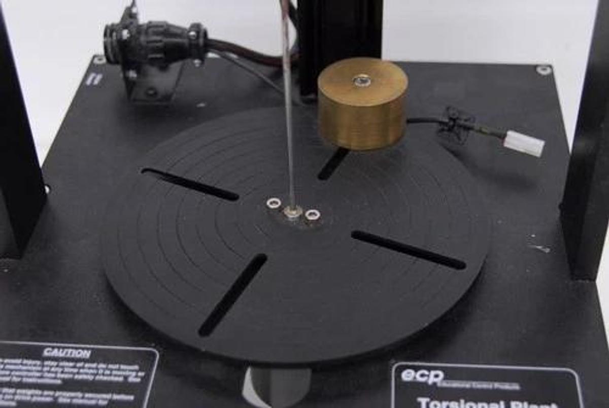 Used ECP Educational Control Products 205 Torsional Plant