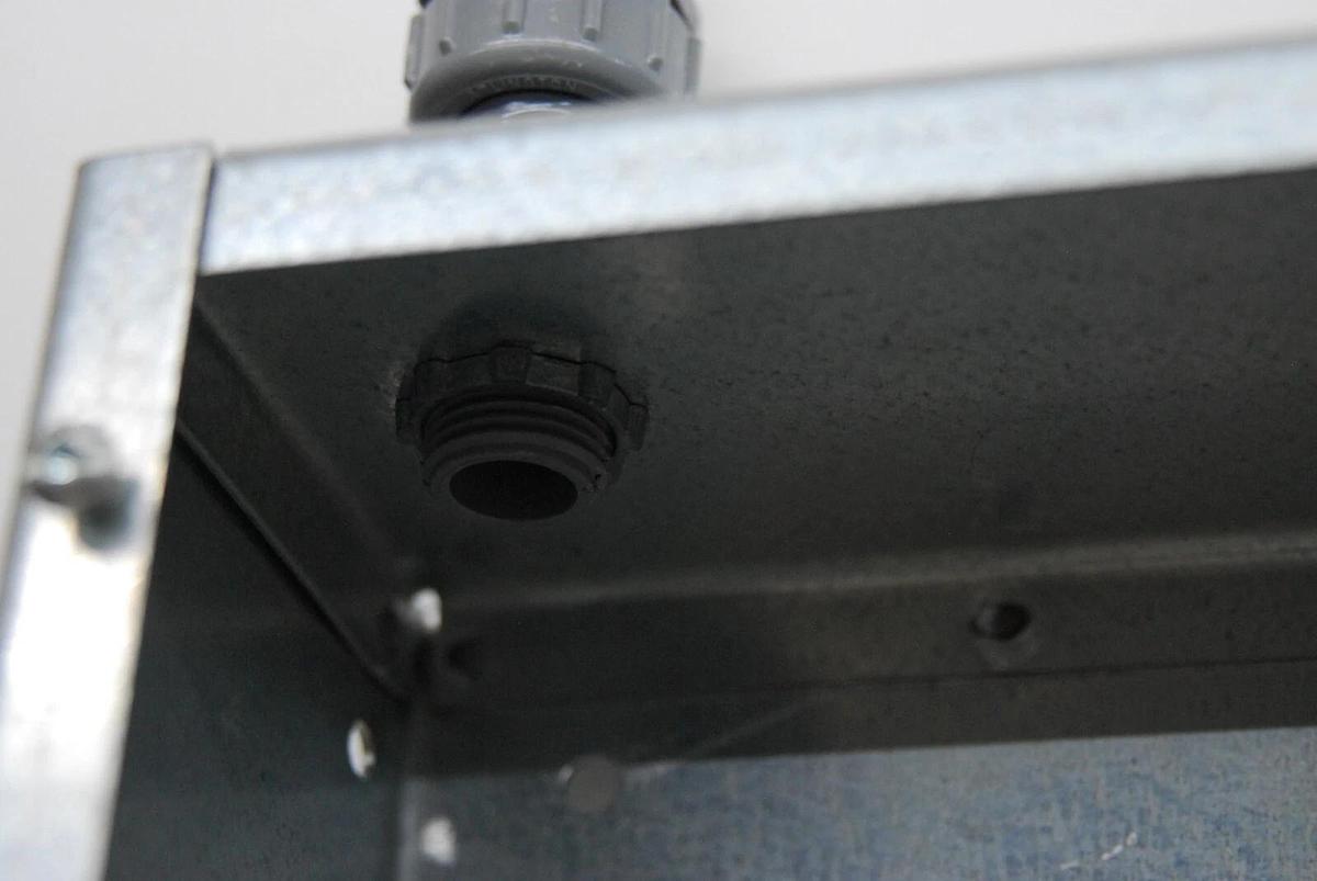 Used C&I C-12124SC Type 1 Screw Cover J Box 12x12x4