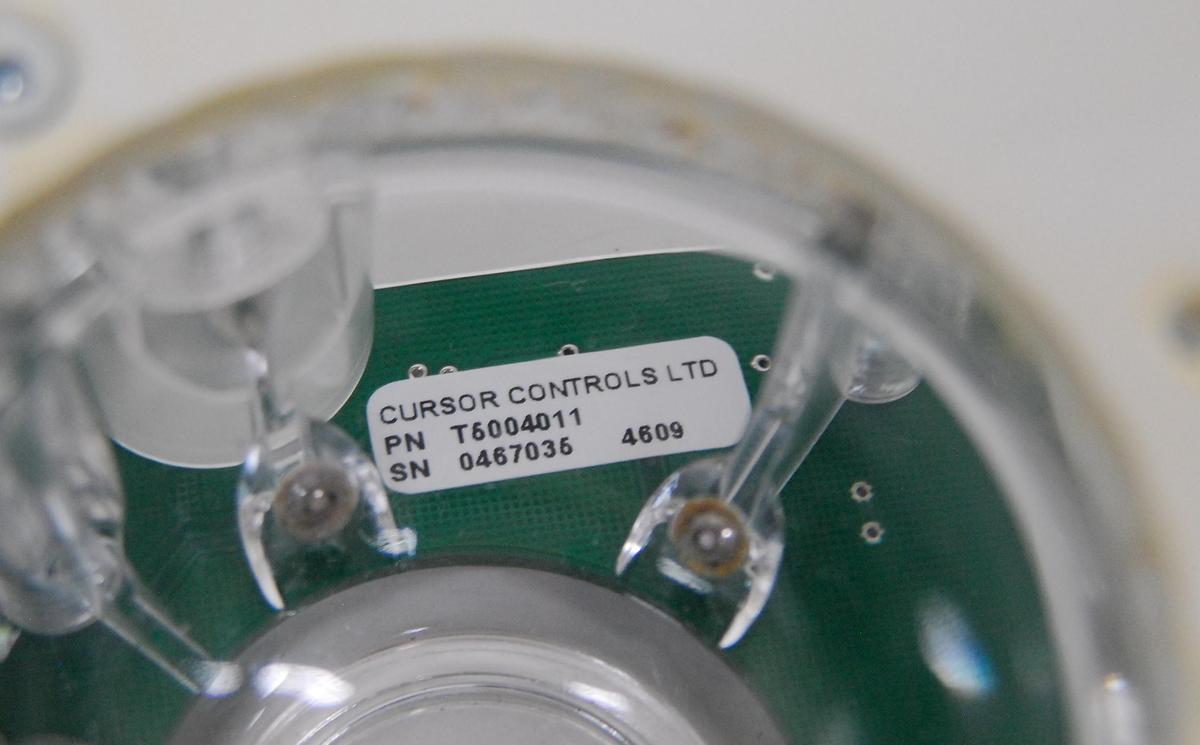 Used GE KTZ280063 Optical Trackball W/ KTZ220868 Trackball Ring - Voluson E8