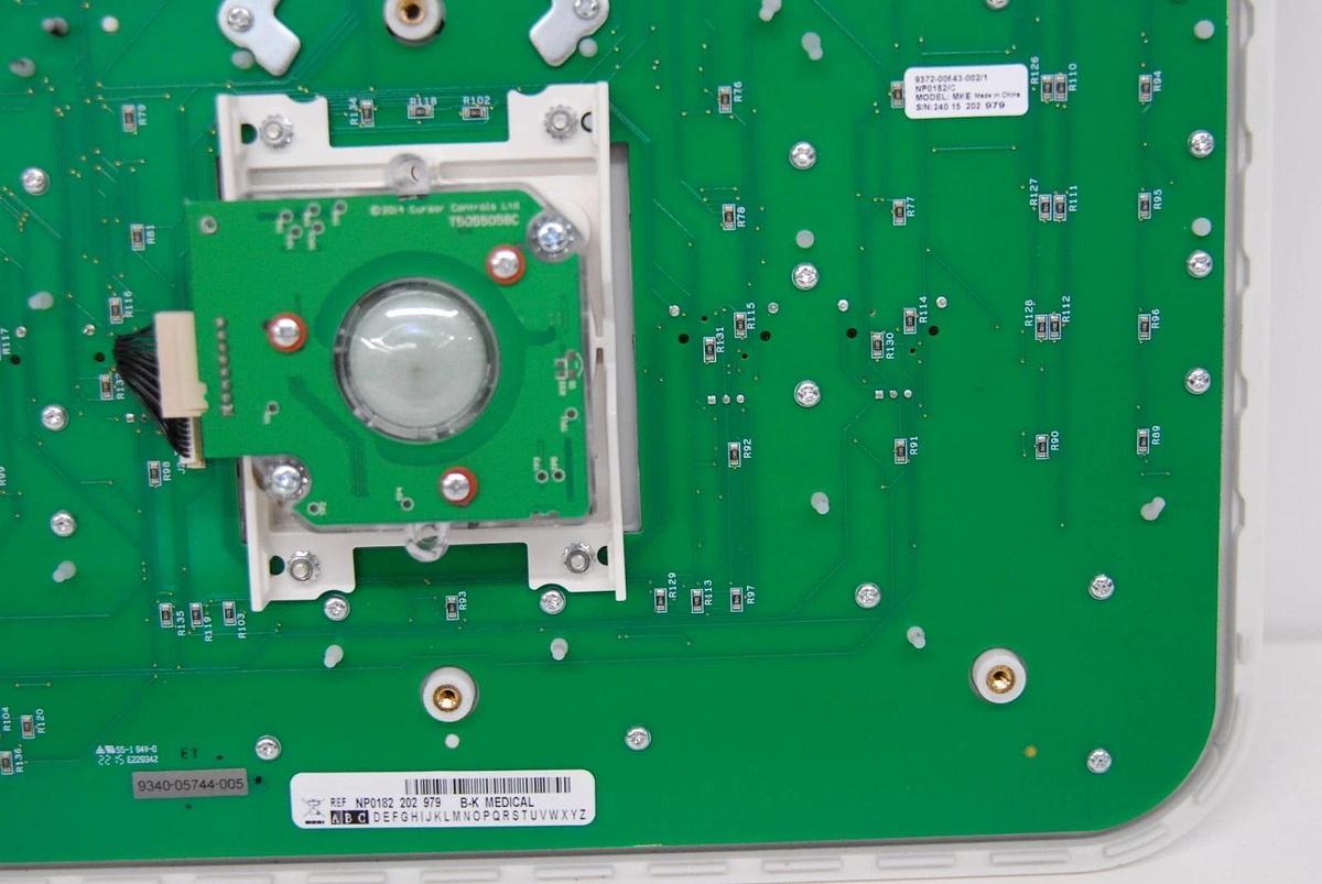 Used BK Medical NP0182 Keyboard and Trackball - Flex Focus Ultrasound