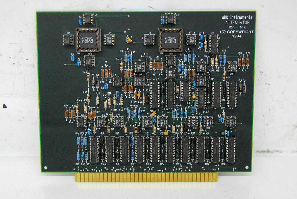 Used SHB Instruments 109-010A Attenuator Board - 109 Hysteresis Loop Tracer