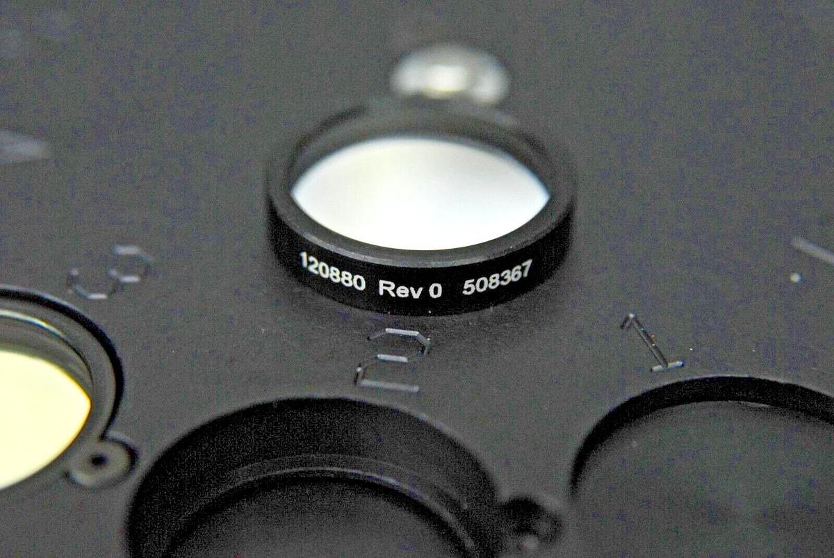 Used FW 007-50-25 12-Position Motorized Filter Wheel W/ 10 Filters - Ivis Lumina II