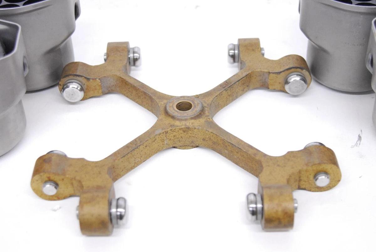 Used IEC 216 Swing-Out Rotor W/ 4x 378-S Buckets and Inserts