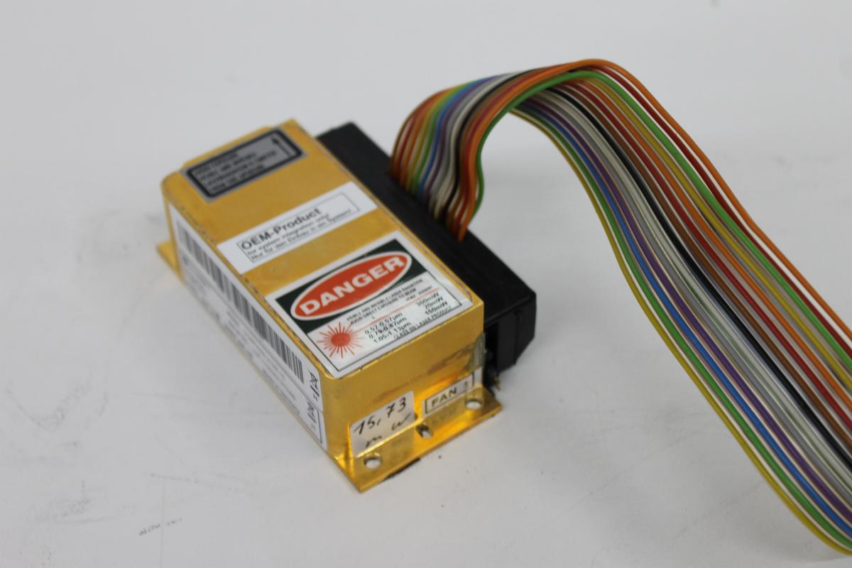 Used Coherent Compass 215M-15 Laser Head, Power Unit, and Cable