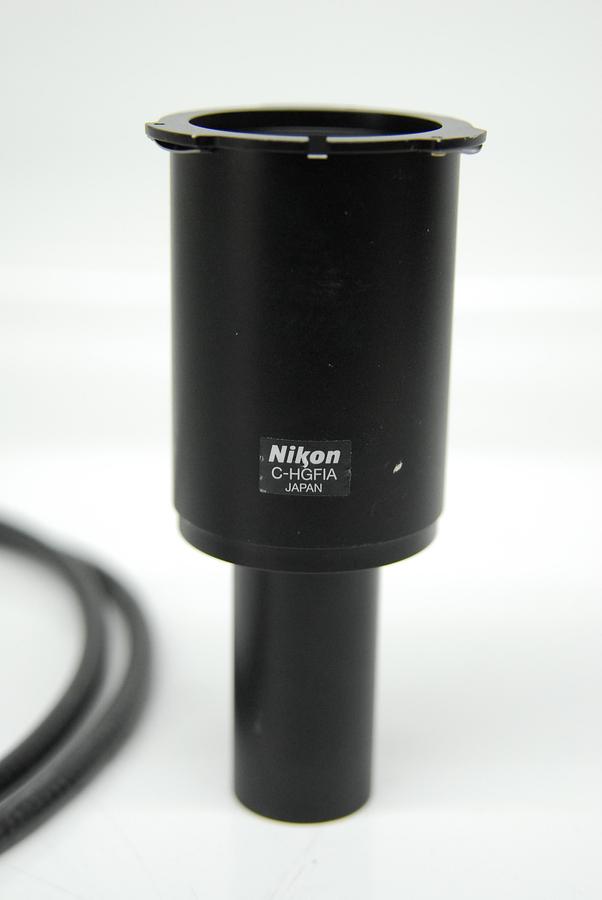 Used Nikon Intensilight C-HGFI Microscope Fluorescent Illuminator w/ C-HGFIA Adapter