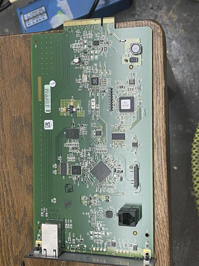 Used Crestron PA06436 LAN Input Card
